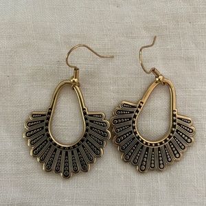 New! Ruth Bader Ginsberg 14k gold plated earrings